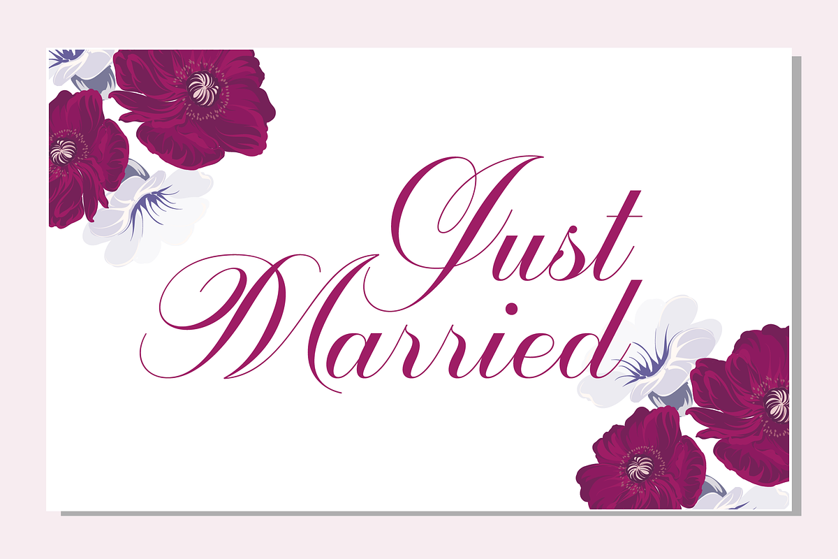 Burique - Romantic Italic, a Script Font by Sign Studio (Photo 5 of 10)