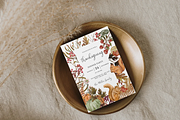 Editable Thanksgiving Invitation, an Invitation Template by ForeverPrint (Thumbnail 1 of 6)