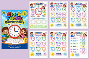Clock Faces: Quarter Hours, a Stationery Template by Designmela01 (Thumbnail 5 of 6)