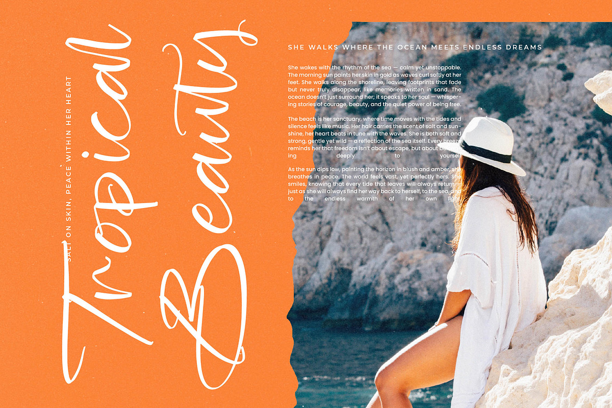 Blooming Harvest Modern Handwritten, a Script Font by stylishtype.co (Photo 11 of 15)