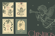 Hand-drawn Christmas illustrations, an Object Graphic by MarinaVorontsova (Thumbnail 3 of 9)