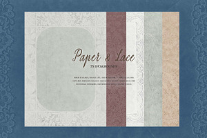 Paper & Lace backgrounds, a Background Graphic by DigARTbyHavroshka