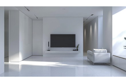 This is a view of a minimal living, an Architecture Photo by ZinetroN