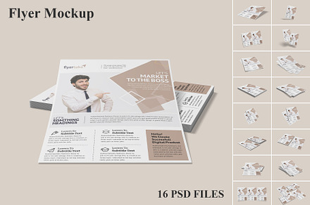 A4 Flyer Mockup - Poster - Brochure