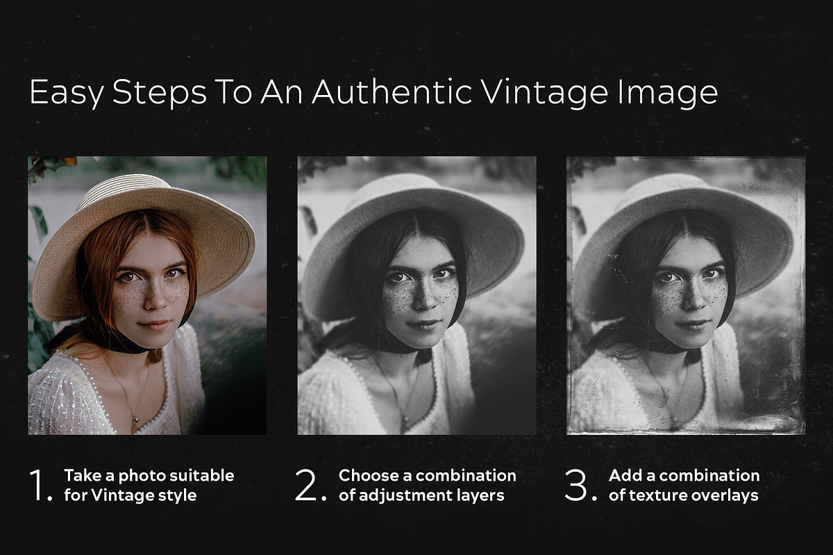Vintage Effects & Overlays Package, a Layer Style Add-On by PhotoSpirit (Photo 11 of 63)