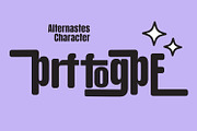 Phigauz Foneopi Sans Serif Rounded, a Sans Serif Font by Maulana Creative (Thumbnail 2 of 7)