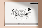 Surreal art. Surrealism line art, an Animal Illustration by velychko.ua (Thumbnail 5 of 8)