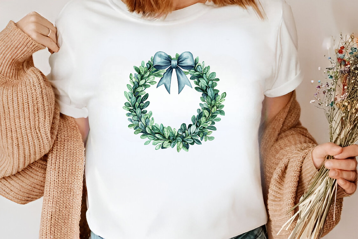 Cute Cartoon Christmas Clipart, an Illustration by Canvas Craft (Photo 6 of 7)