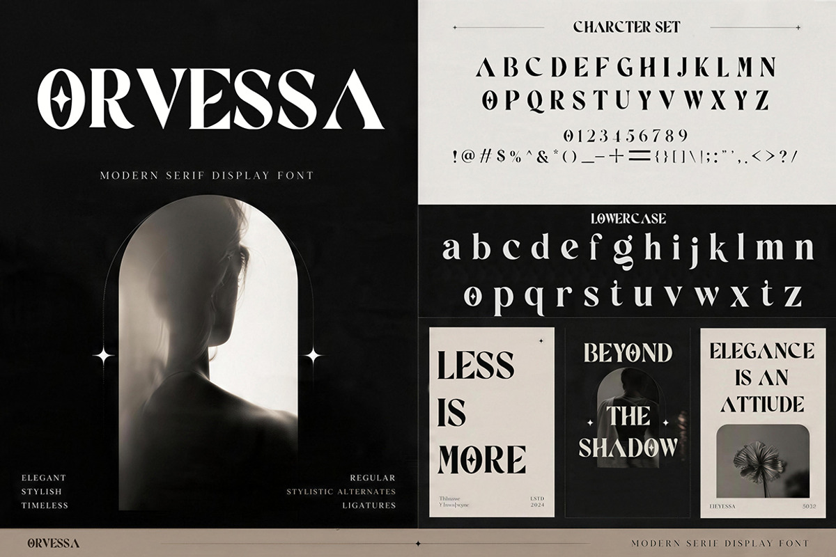 ORVESSA, a Serif Font by Pitchlook.Studio (Photo 2 of 4)