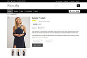 Fashion Shop, a Bootstrap Template by auroraruggieri (Thumbnail 7 of 7)