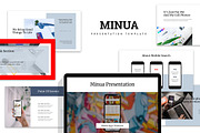 Minua : Mobile Apps Google Slides, a Presentation Template by Punkl Camp (Thumbnail 1 of 9)