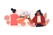 People use contactless payment set, a Finance Illustration by Good Studio (Thumbnail 5 of 5)