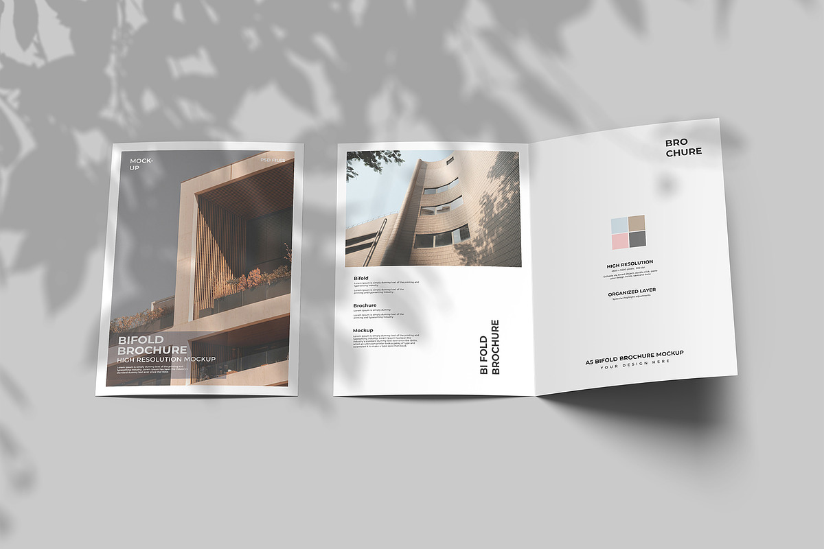 A5 Bifold Brochure Mockup Kit