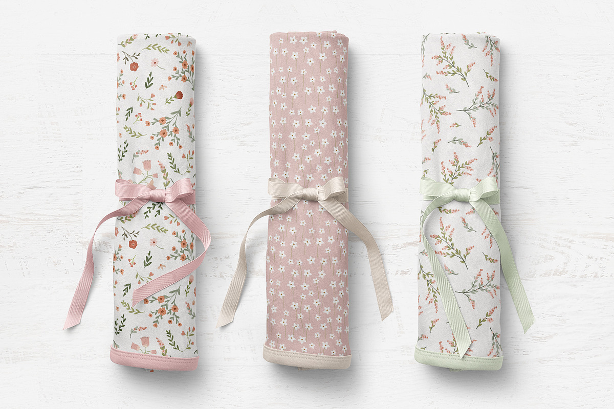 Spring Eternal seamless pattern pack, a Graphic by Cozy pattern shop (Photo 2 of 6)
