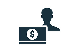 Businessman managing money and, a Finance Illustration by Aimagenarium@gmail.com