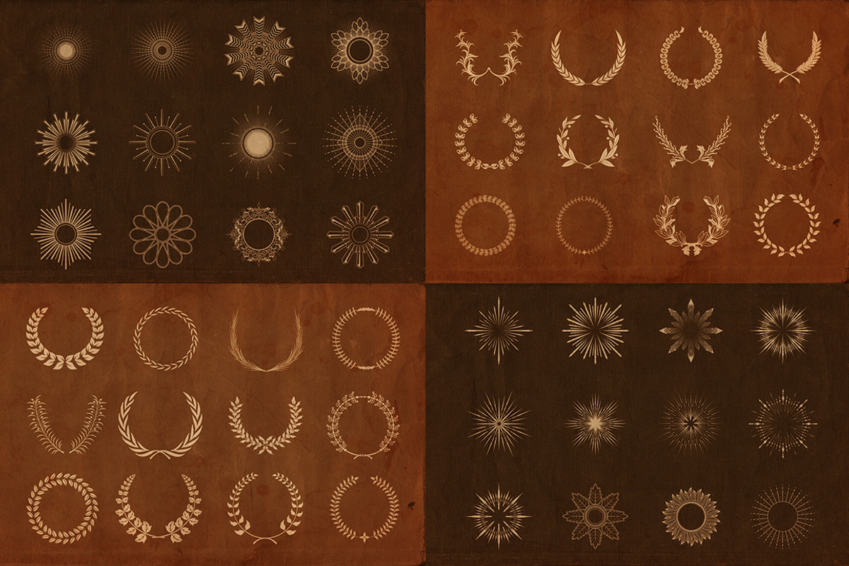 SALE Vintage Elements Bundle preview 4