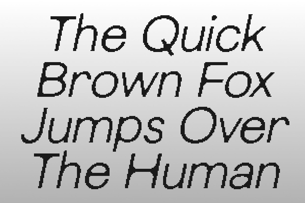 CS Rodney Pixel, a Sans Serif Font by Craft Supply Co. (Photo 5 of 8)