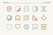 Soft Edges - Abstract Forms, an Object Graphic by Paulina Sara Design (Thumbnail 2 of 16)