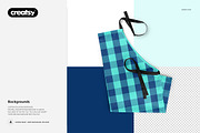 Apron Many Views Mockup Set, a Household Mockup by creatsy4 (Thumbnail 10 of 12)