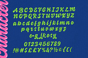 Saucy Society: A joyful font script, a Script Font by Four Lines Std. (Thumbnail 9 of 10)