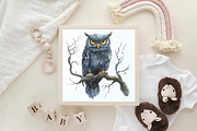 Vintage Halloween Elements Clipart, an Illustration by CraftArtStudio (Thumbnail 6 of 6)