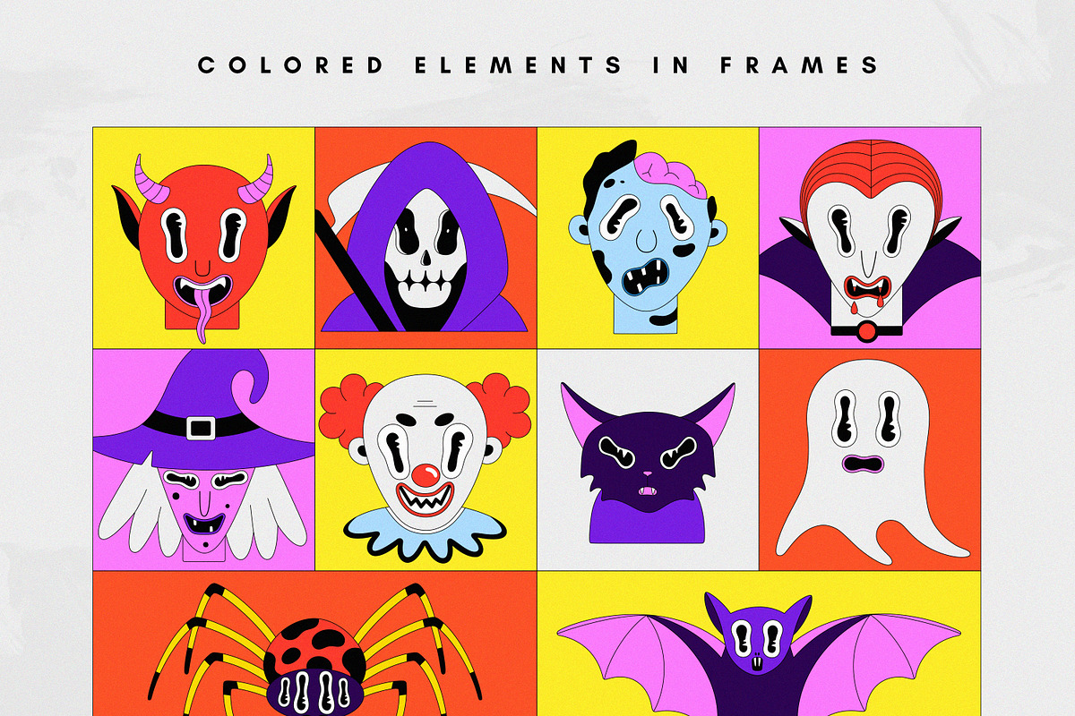 BOO! - Halloween Collection, a Seasonal Illustration by Leila Divine (Photo 9 of 19)