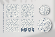 Indigo Seamless Patterns, a Pattern Graphic by Tkoko vectors & patterns (Thumbnail 6 of 16)