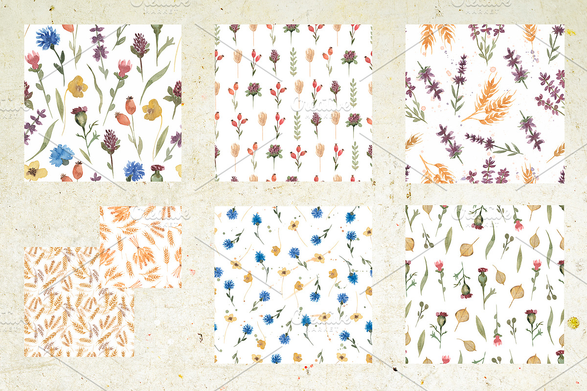 Wildflower bouquet, a Decorative Illustration by MayaNavits (Photo 9 of 14)
