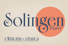 Solingen Font Family