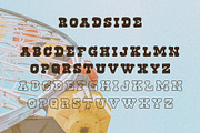Roadside | Vintage Slab Serif, a Slab Serif Font by Midnight Grim (Thumbnail 2 of 3)