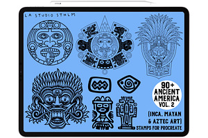 Ancient America Vol. 2 - Stamp Set