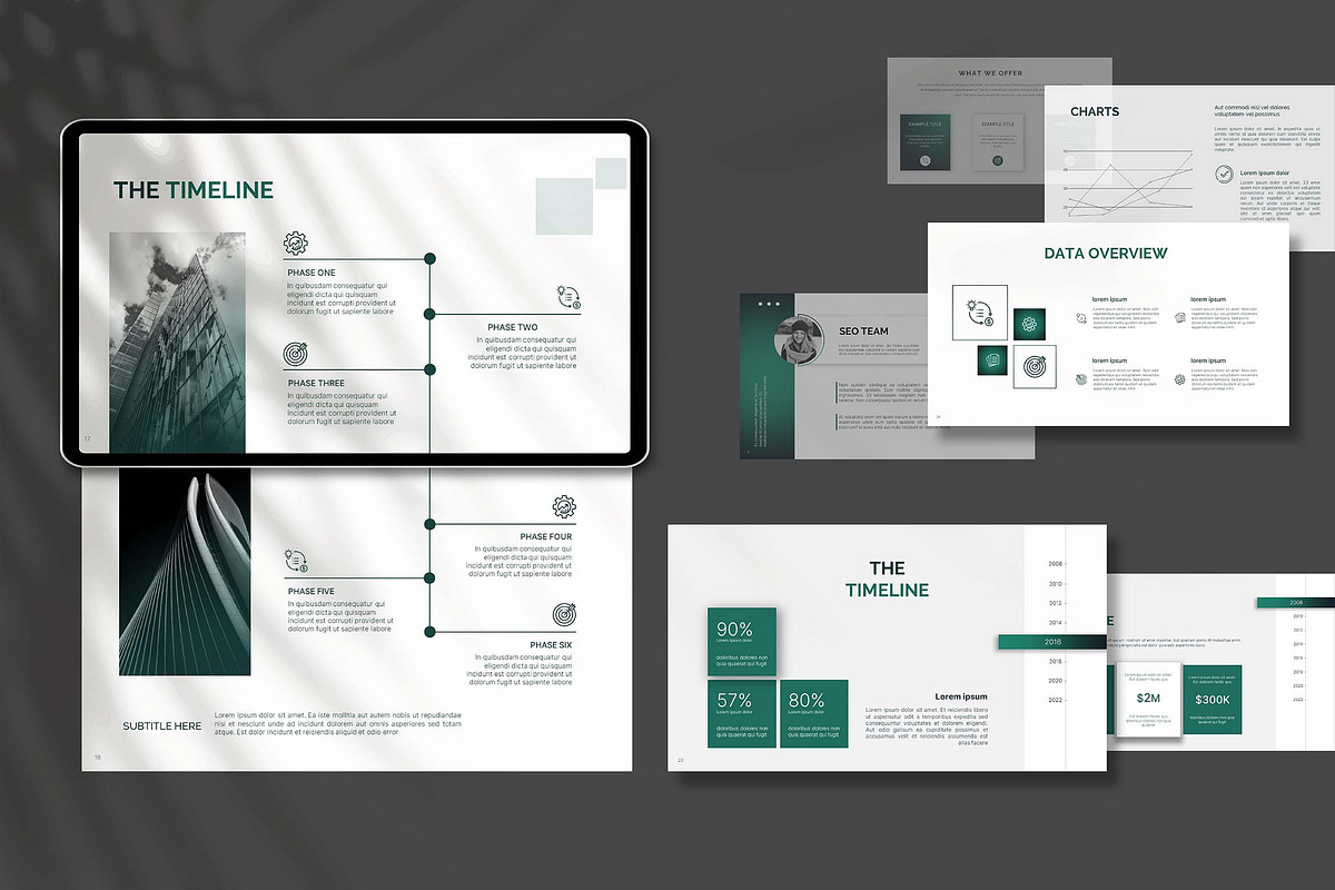 Business Company Profile PowerPoint, a Presentation Template by Artemis-products (Photo 3 of 6)