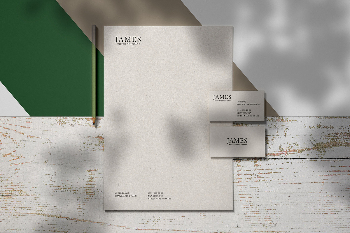 Branding and Visual Identity Mockup, a Pens & Pencil Mockup by Deeplab (Photo 3 of 19)