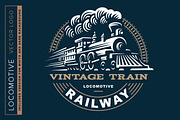 Locomotive logo illustration, a Branding & Logo Template by SODESIGN (Thumbnail 2 of 8)