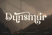 Dunsmuir - Modern Serif Font, a Serif Font by Cruzine (Thumbnail 1 of 9)