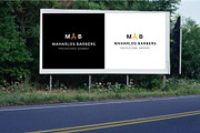 Barber Shop Brand Logo Template, a Branding & Logo Template by Mishek Munene (Thumbnail 6 of 9)