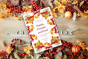Editable Thanksgiving Invitation, an Invitation Template by ForeverPrint (Thumbnail 6 of 8)