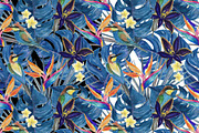 Tropical patterns, a Pattern Graphic by ramika (Thumbnail 3 of 5)