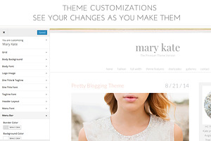 Mary Kate - Feminine WordPress Theme