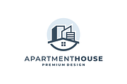 apartment house logo design, a Branding & Logo Template by mouze_art (Thumbnail 2 of 3)