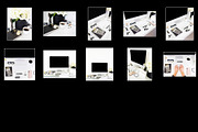 Black Desktop Styled Stock Photo Bun, a Pens & Pencil Mockup by Styled Stock House (Thumbnail 4 of 4)