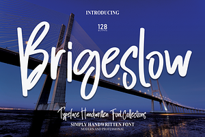 Brigeslow Script Font