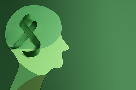 Mental Health Awareness Month Concept. Self Care, Positive Think