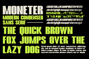 Moneter - A Modern Condensed Font, a Sans Serif Font by Marvadesign (Thumbnail 2 of 5)