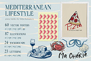 Mediterranean Lifestyle Poster Print, an Object Illustration by Yuliya Derbisheva (Thumbnail 3 of 11)