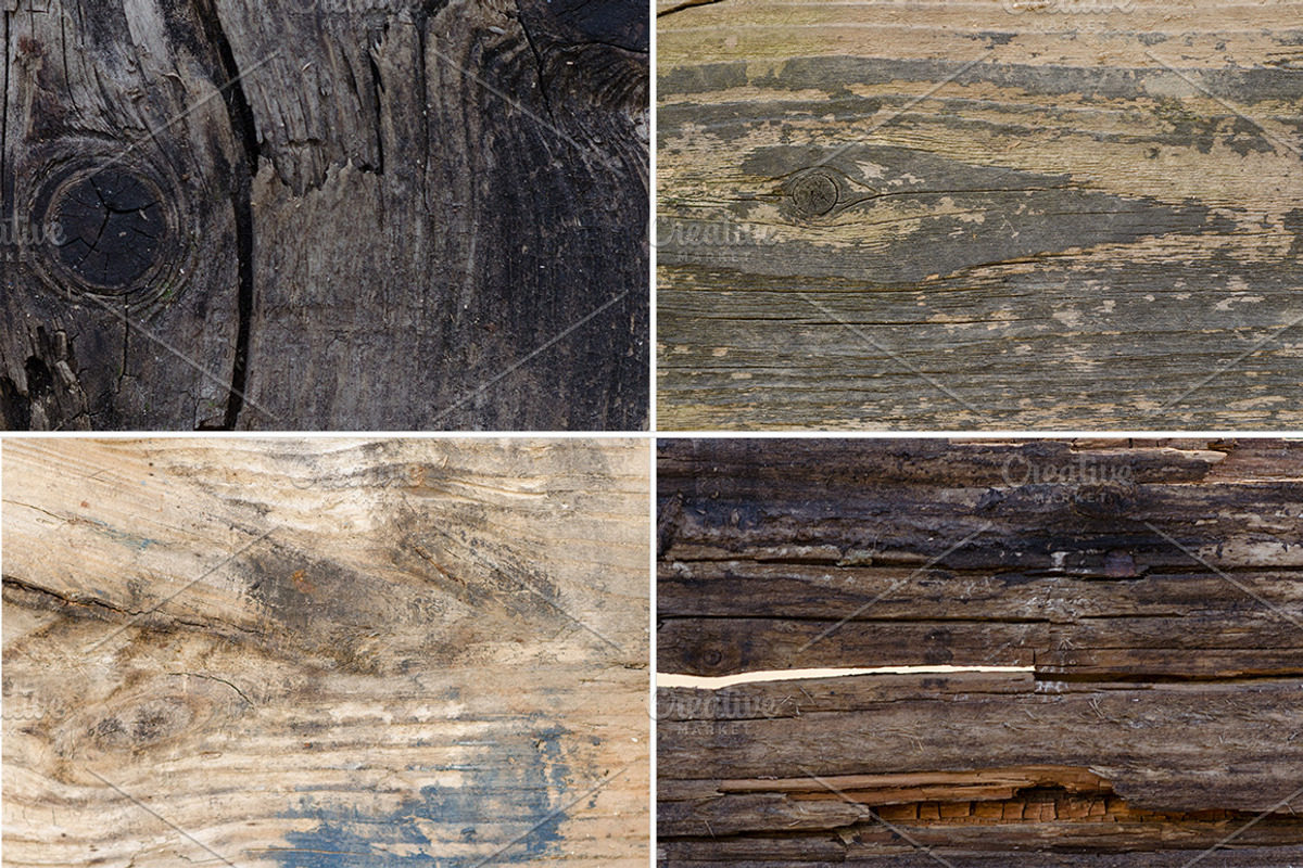 150 Wood Grungy Textures preview 5