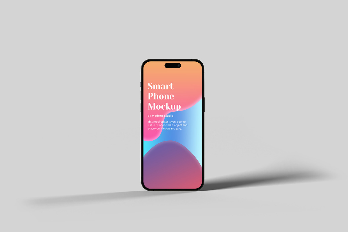 iPhone 14 Pro Mockup Set, an iPhone Mockup by Modern Studio (Photo 4 of 13)