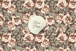 ROSE PARIS - Elegant Floral Pattern