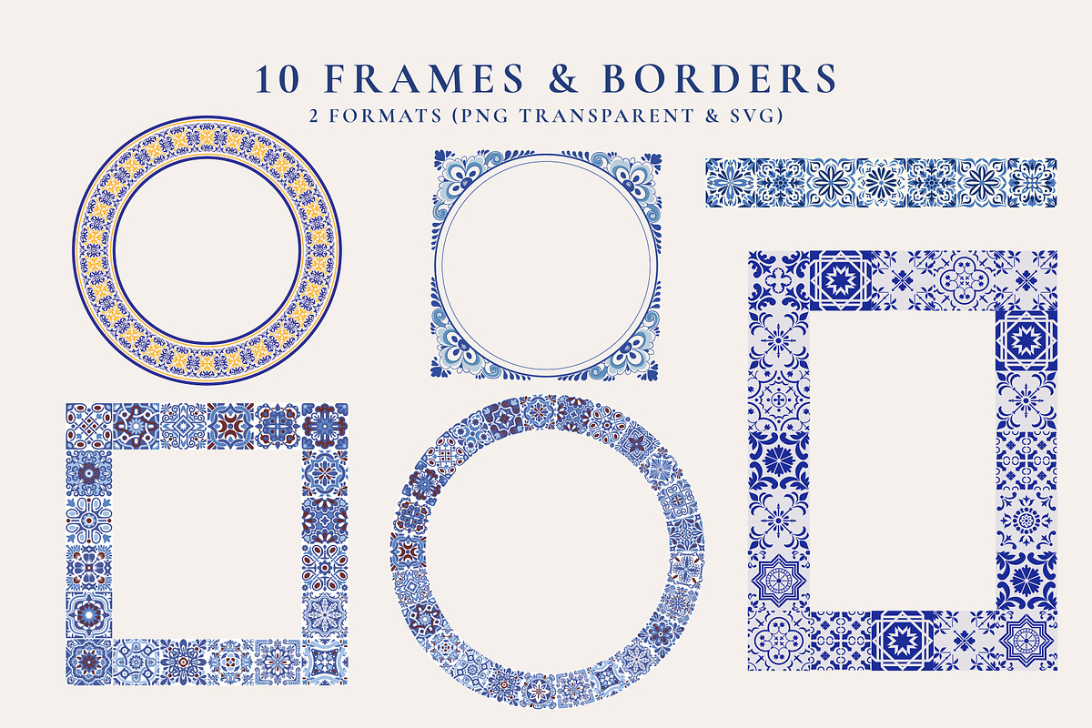 Azulejos Tile Collection, an Object Graphic by Paper Flowers Studio (Photo 5 of 11)