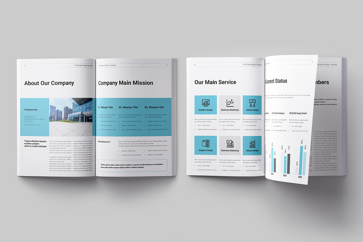 White Paper Template, a Brochure Template by ElvinPrint (Photo 3 of 8)